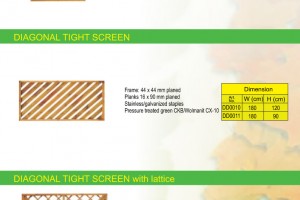 DIAGONAL TIGHT SCREEN 4